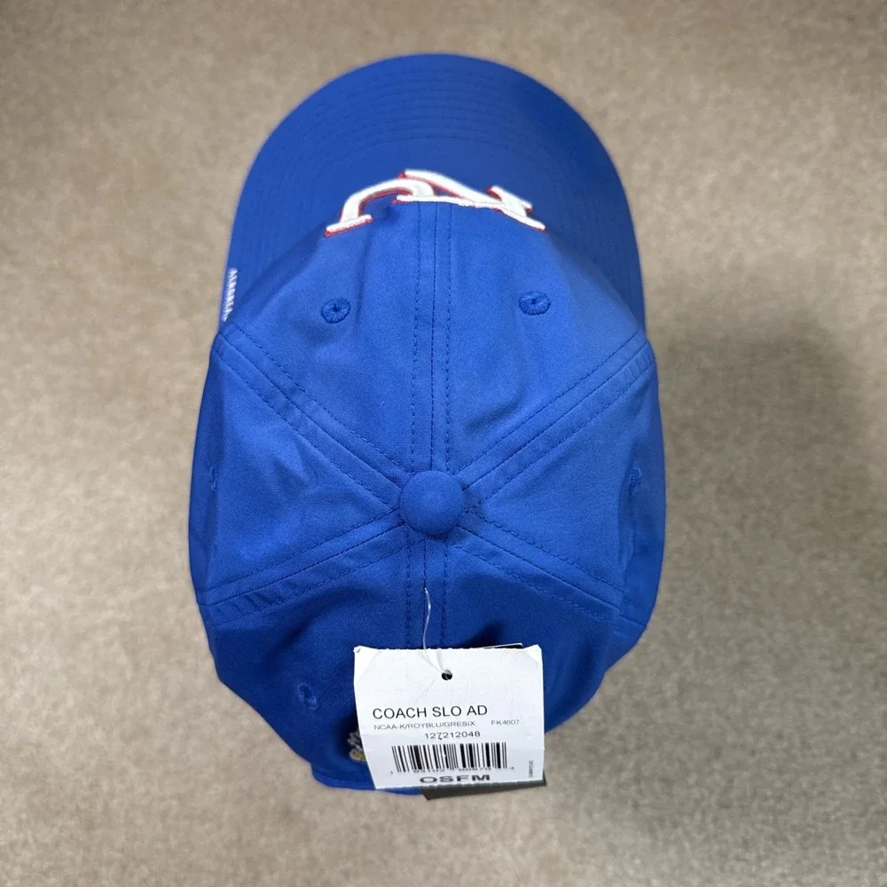 NWT Kansas Jayhawks‎ Mens Womens Hat Slouch Aeroready Hat Cap KU Basketball